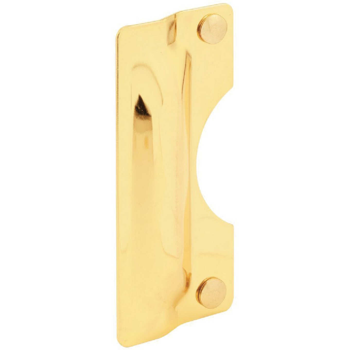 Defender Security 3 In. x 7 In. Polished Brass Latch Guard Image 3