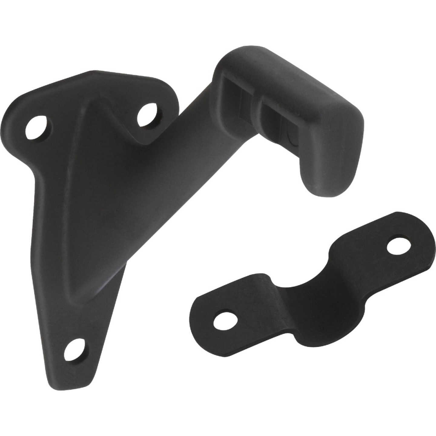 National Hardware Oil Rubbed Bronze Aluminum Handrail Bracket Image 1