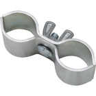 National Hardware 1-5/8 In. Zinc Plated Steel Universal Pipe Clamp Image 1