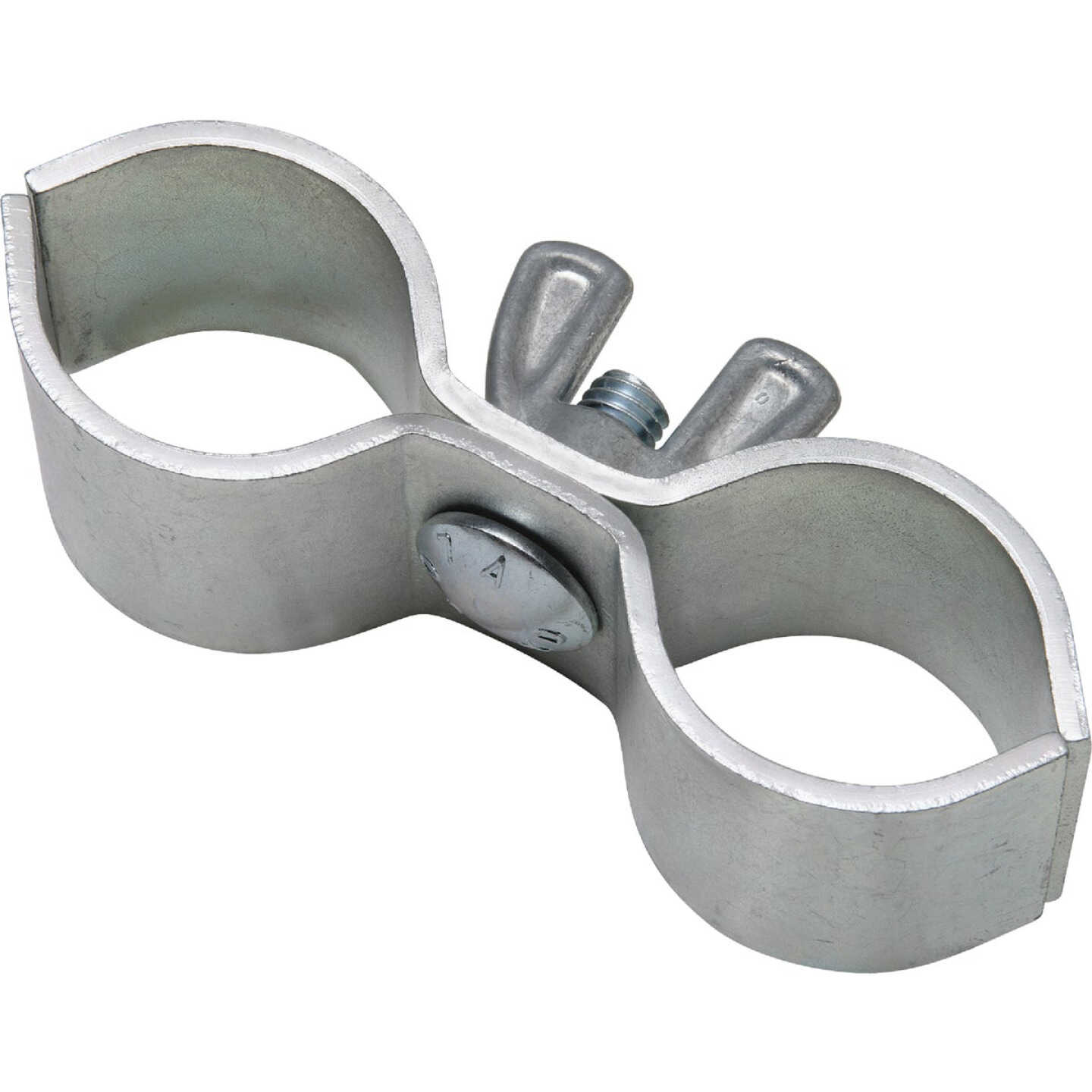 National Hardware 1-5/8 In. Zinc Plated Steel Universal Pipe Clamp Image 1