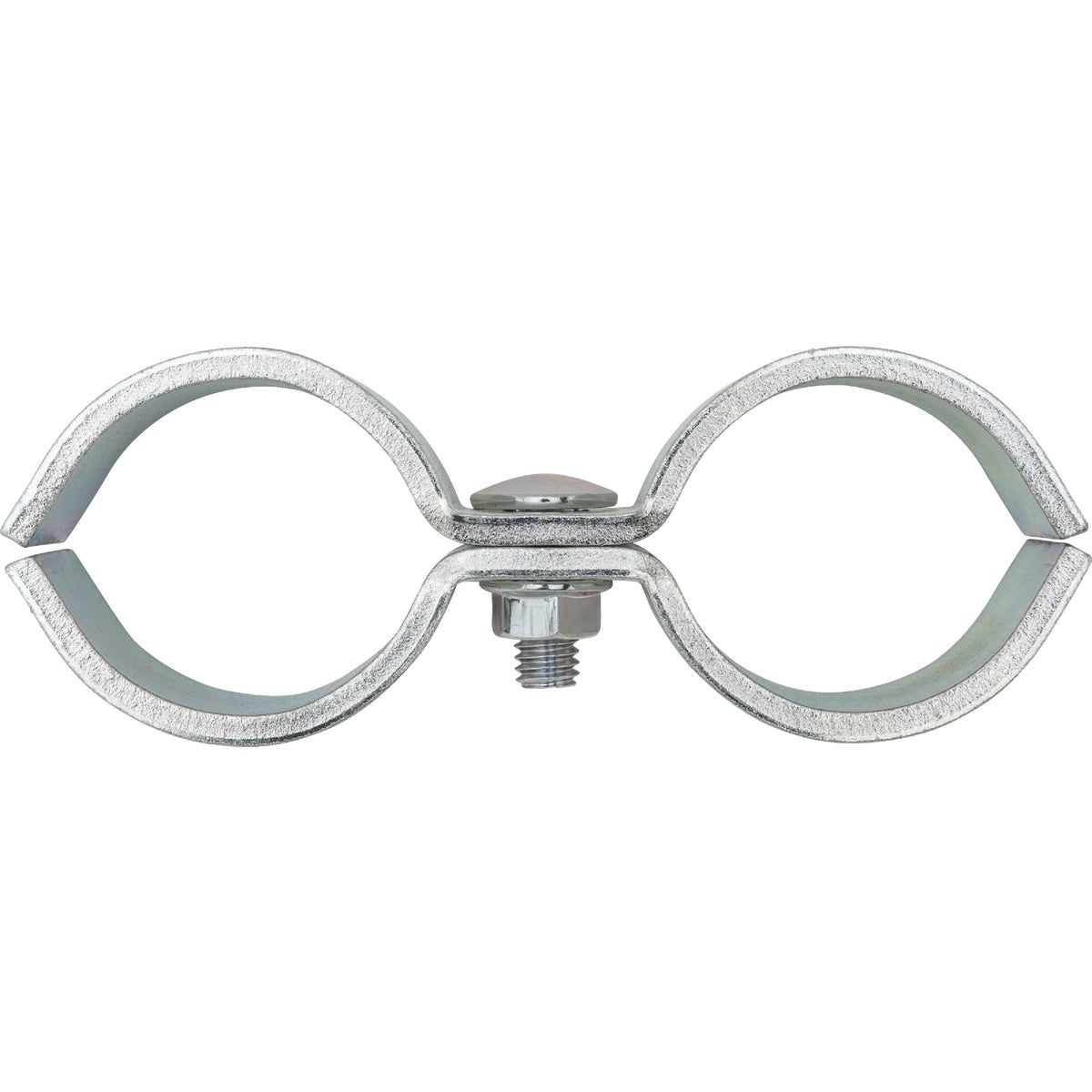 National Hardware 2 In. Zinc Plated Steel Universal Pipe Clamp Image 2