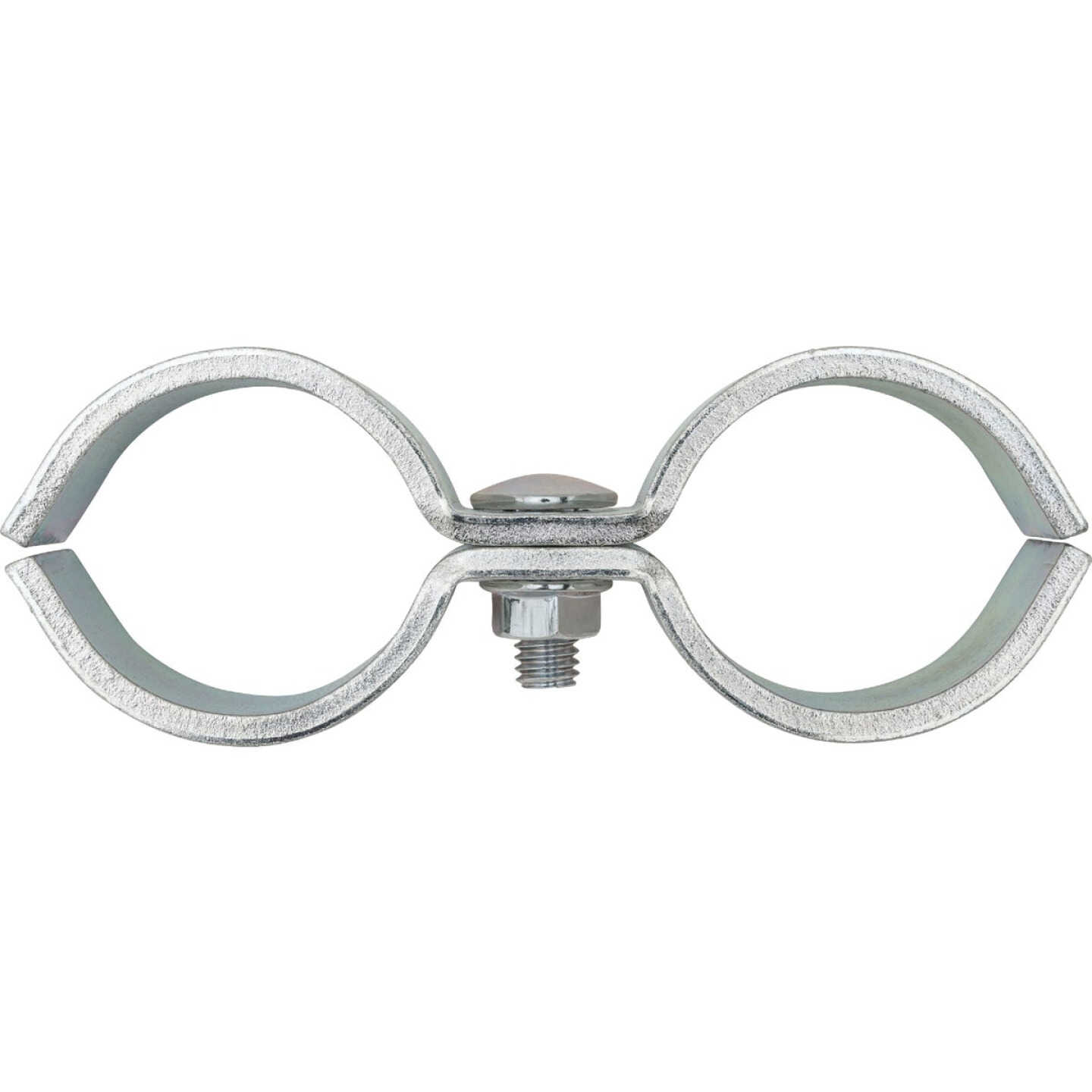 National Hardware 2 In. Zinc Plated Steel Universal Pipe Clamp Image 2