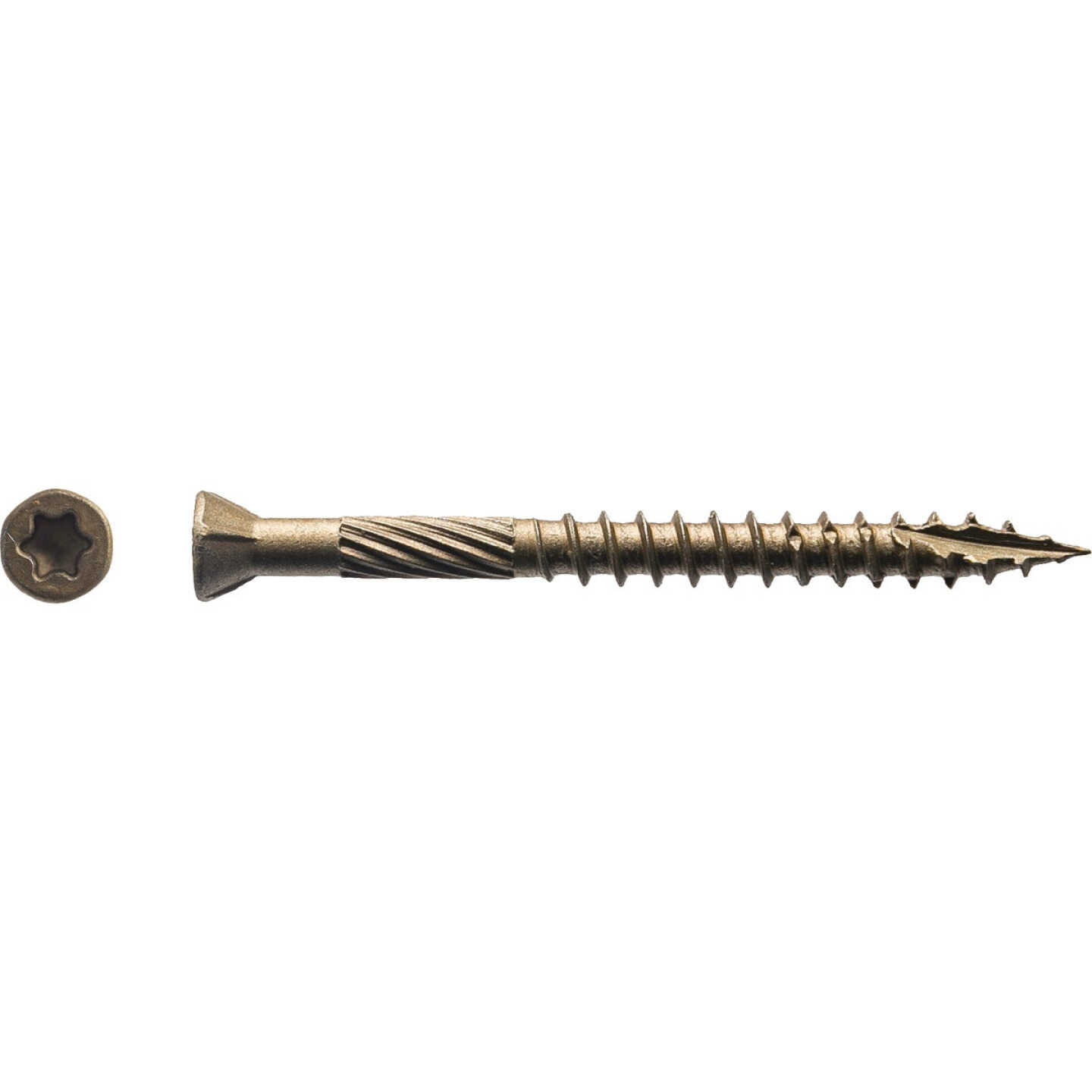 Big Timber #9 x 2 In. Bronze Trim Screw (1 Lb.) Image 1