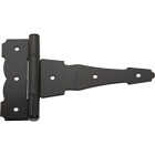 National Hardware 6 In. Black Ornamental Reversible T-Hinge Image 1