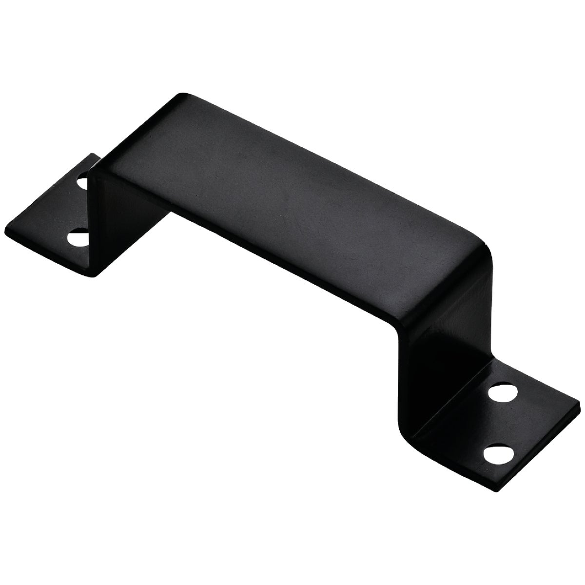 National Hardware Black Heavy Duty Closed Bar Holder Image 2