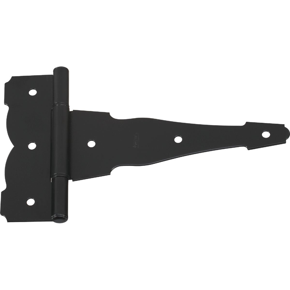 National Hardware 8 In. Black Ornamental Reversible T-Hinge