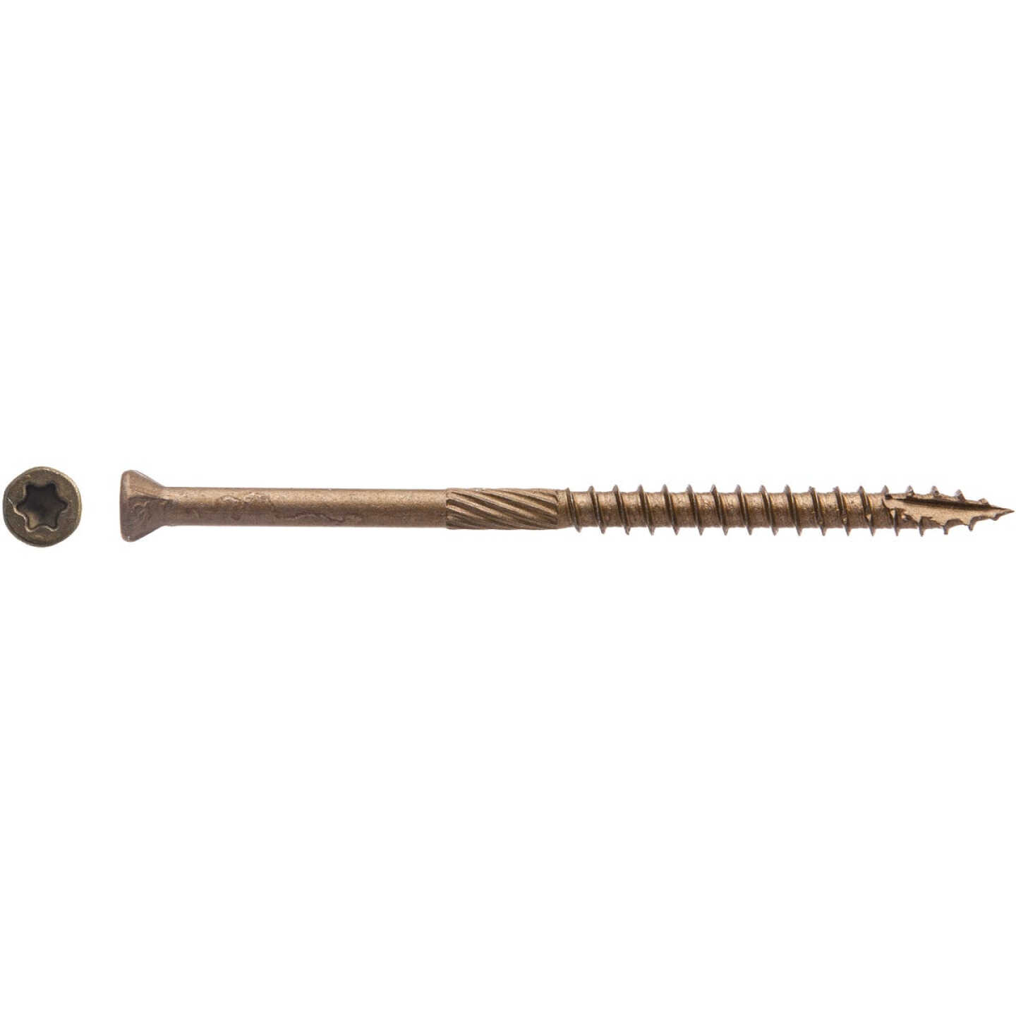 Big Timber #9 x 3 In. Bronze Trim Screw (1 Lb.) Image 1
