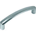 Laurey Aventura 3-3/4 In. Center-To-Center Polished Chrome Cabinet Drawer Pull Image 1