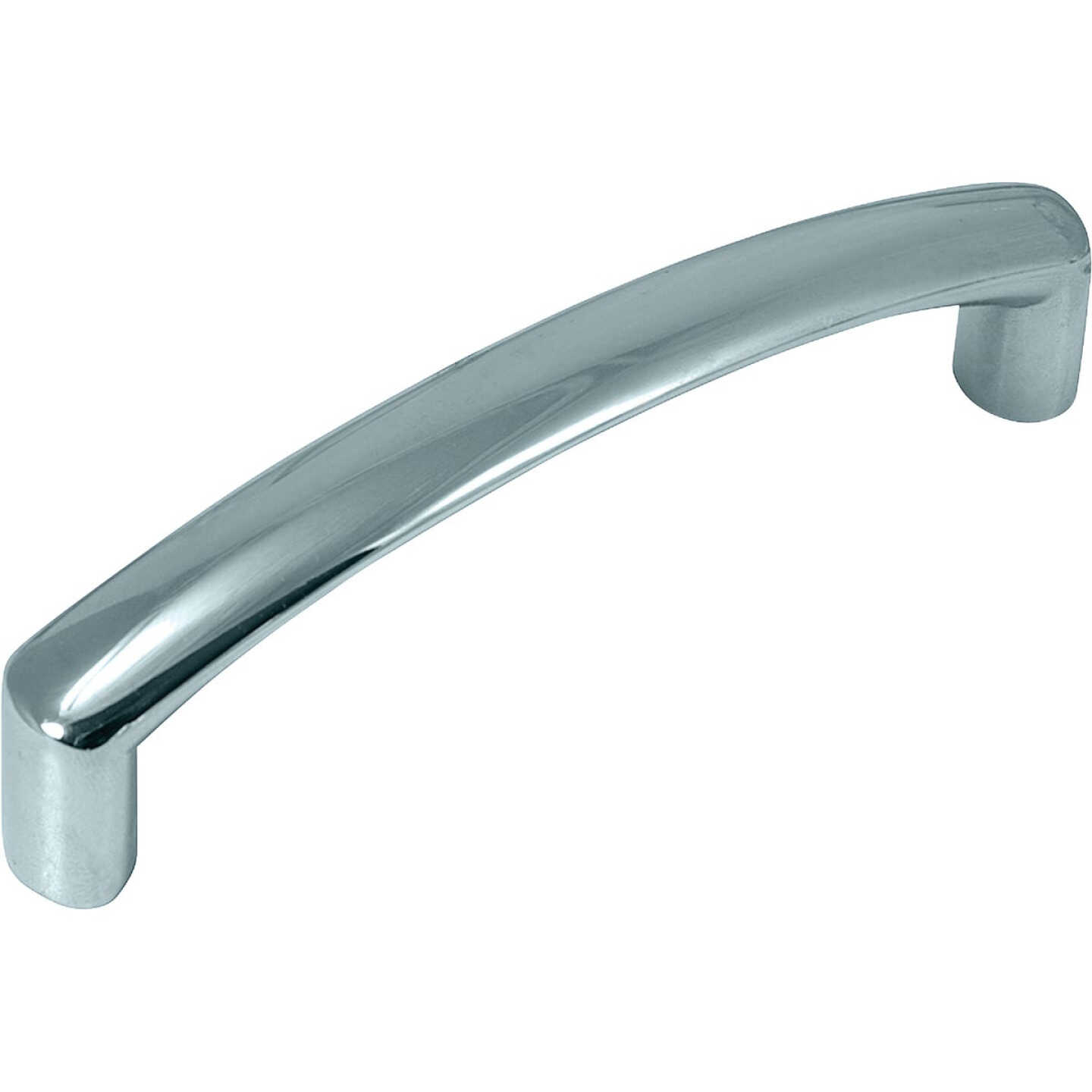 Laurey Aventura 3-3/4 In. Center-To-Center Polished Chrome Cabinet Drawer Pull Image 1