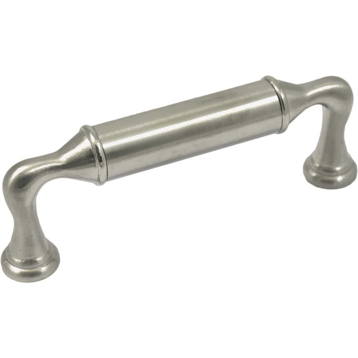 Laurey Kensington 3-3/4 In. Center-To-Center Brushed Satin Nickel Cabinet Drawer Pull Image 1