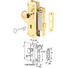 Prime Line Bit Key Mortise Lockset with Knob Image 1