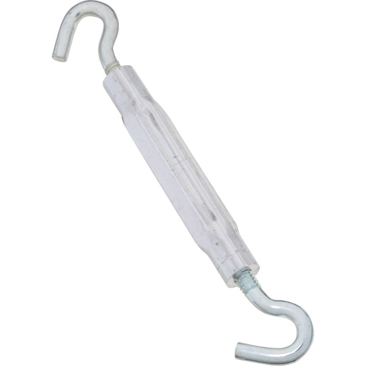 National Hardware 7/32 In. x 6-1/2 In. Zinc Hook Turnbuckle Image 1