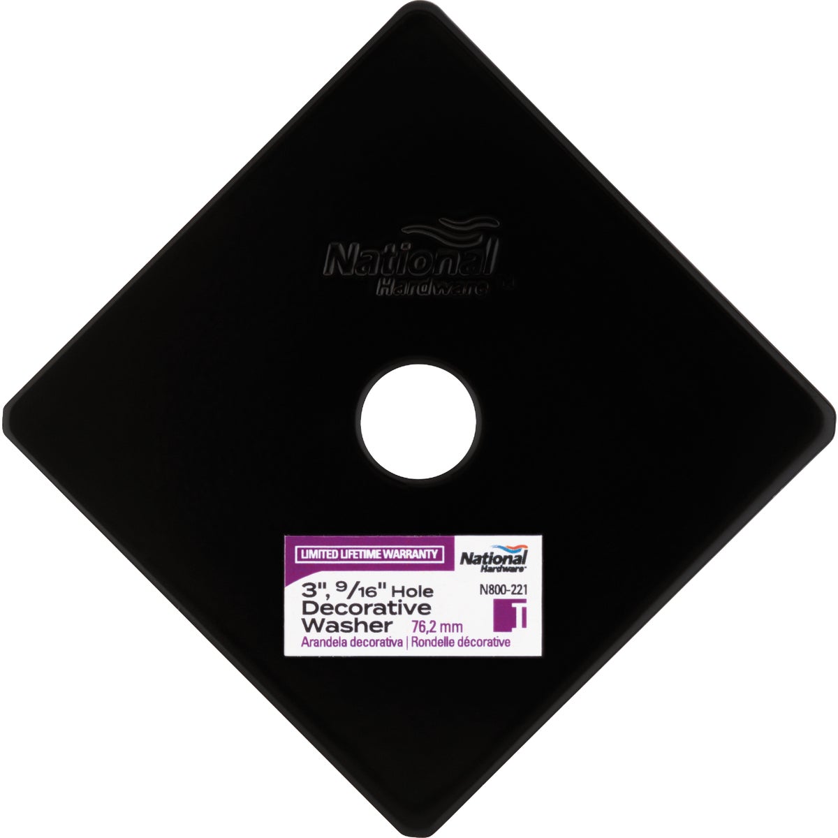 National Hardware Indio Collection 3 In. Storm Shine Decorative Washer Image 2