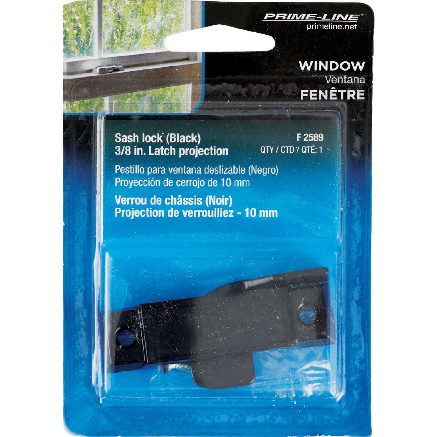 Prime-Line Black Cam Action Window Sash Lock Image 2