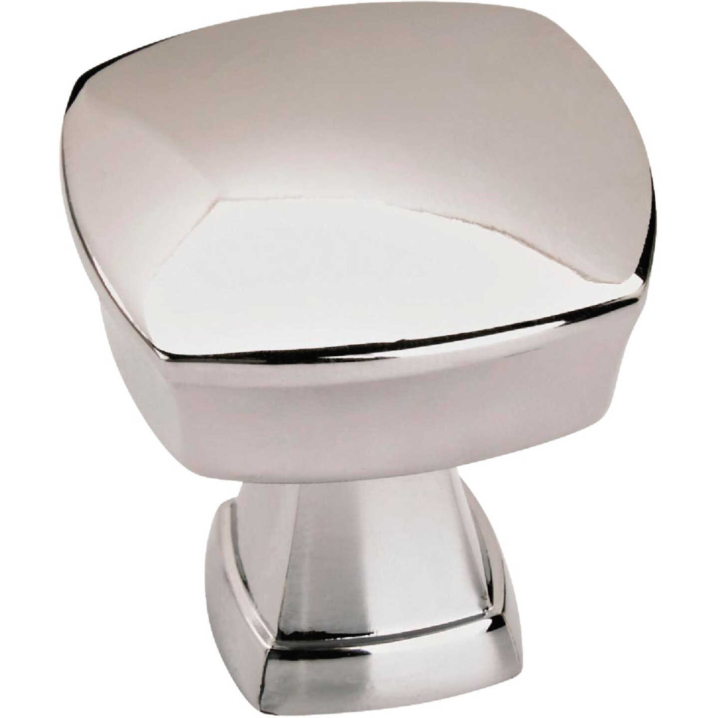 Allison by Amerock Stature Square Polished Chrome Cabinet Knob Image 1