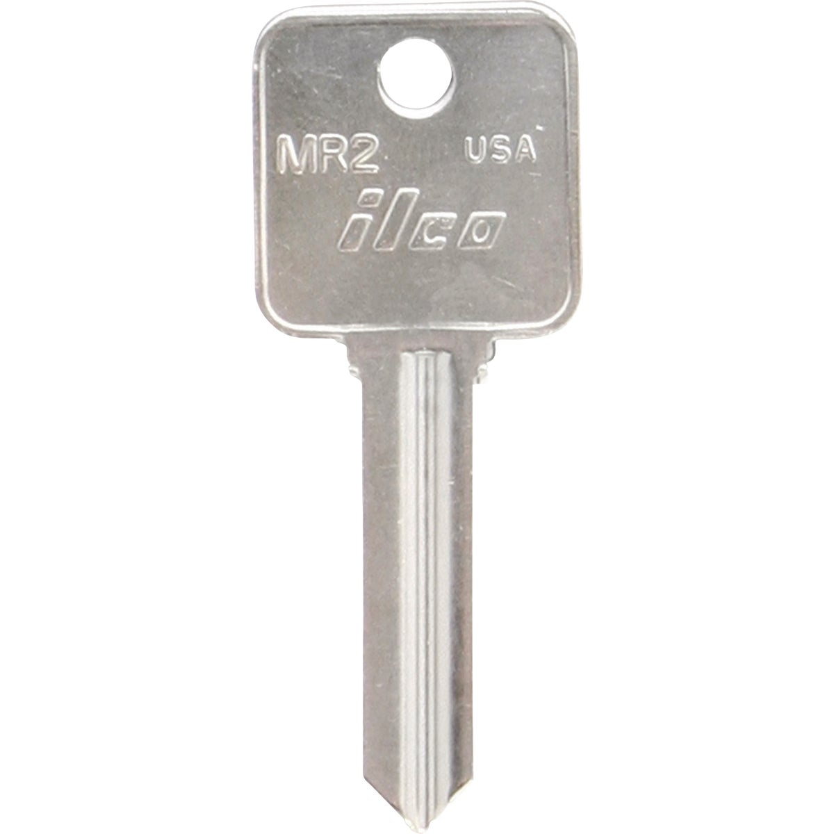 ILCO Metal-Rousseau Nickel Plated Automotive Key, MR2 (10-Pack)