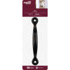 National Hardware 4-3/4 In. Black Door Pull Image 2
