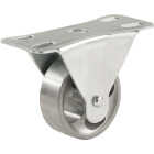Shepherd Hardware 2 In. Heavy-Duty Cast-Iron Rigid Plate Caster Image 1