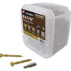 Grip-Rite DeckForce PrimeGuard Nano #8 x 1-5/8 In. Star Drive Gold Screw (5 Lb.) Image 2