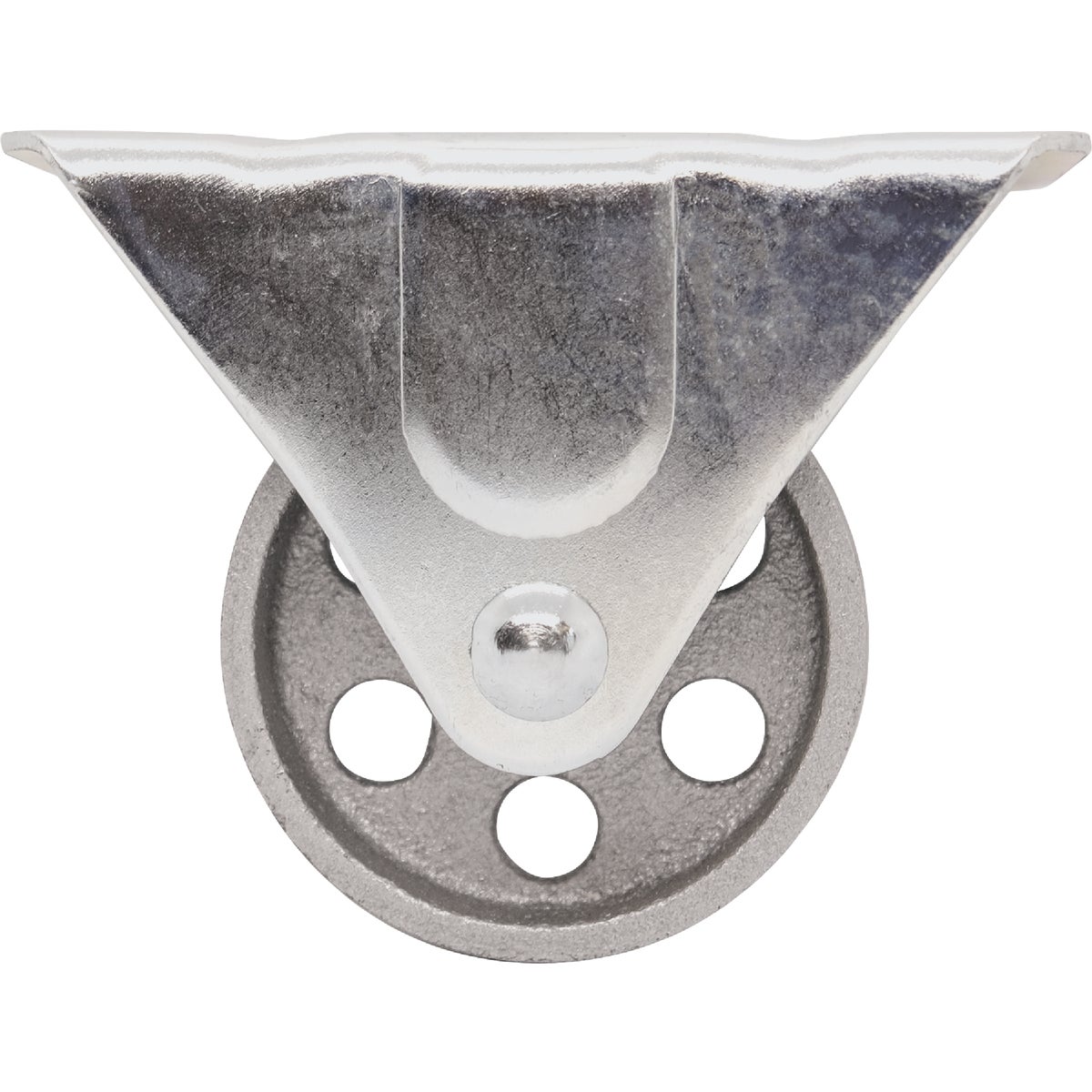 Shepherd Hardware 3 In. Heavy-Duty Cast-Iron Rigid Plate Caster