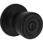 Steel Pro Matte Black Tulip Entry Door Knob Image 1