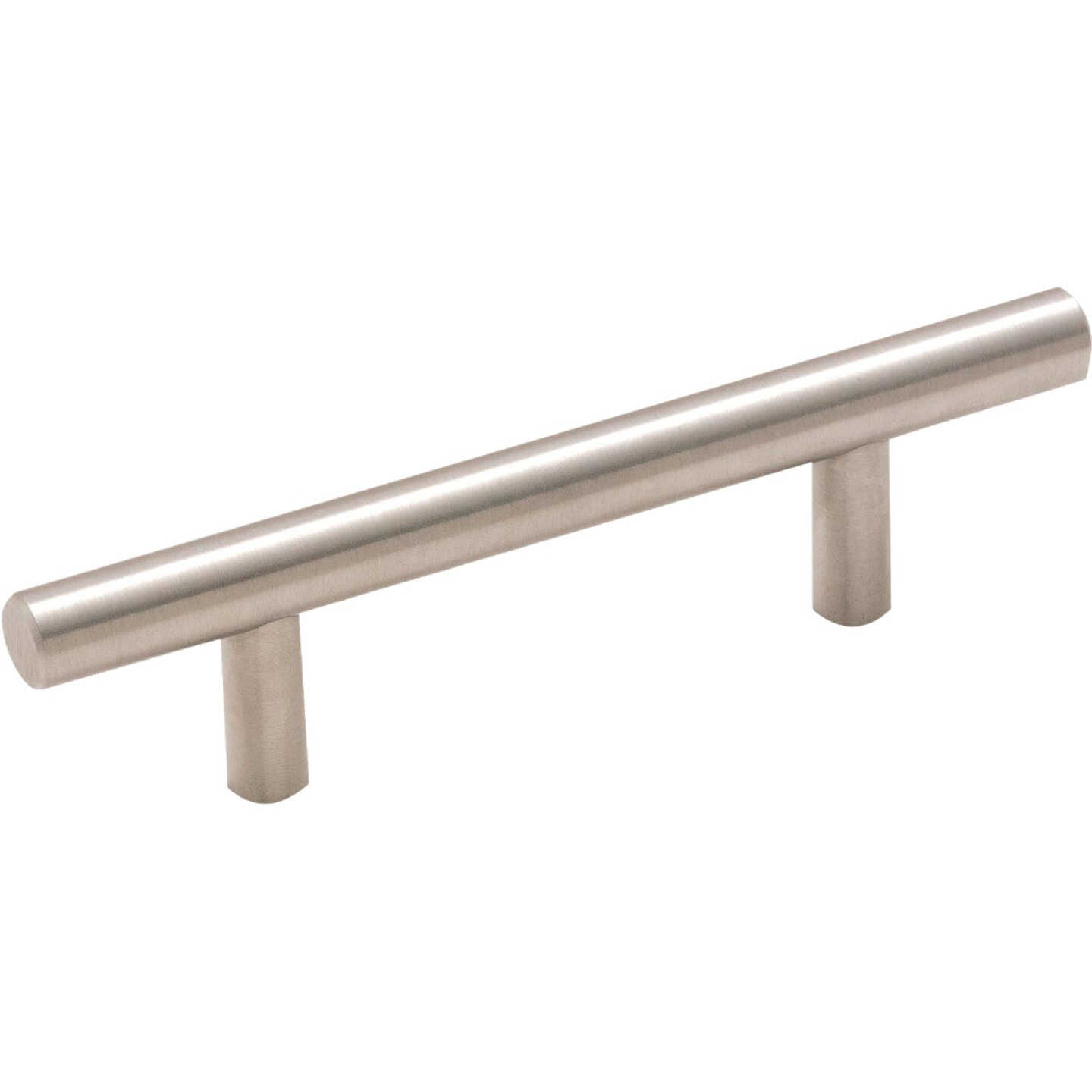 Amerock Bar Pulls 3 In. Sterling Nickel Cabinet Drawer Pull Image 1