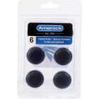 Amerock Arden 1.25 In. Dia. Round Matte Black Cabinet Knob (6-Pack) Image 2