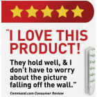 Command White Medium Adhesive Strips, 4 Strips Image 3