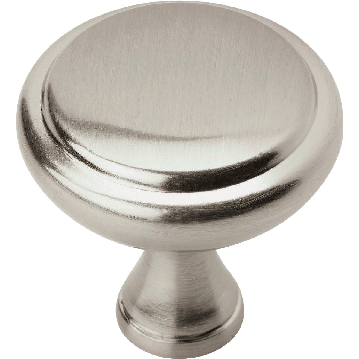 Amerock Arden 1.25 In. Dia. Satin Nickel Cabinet Knob (6-Pack) Image 1