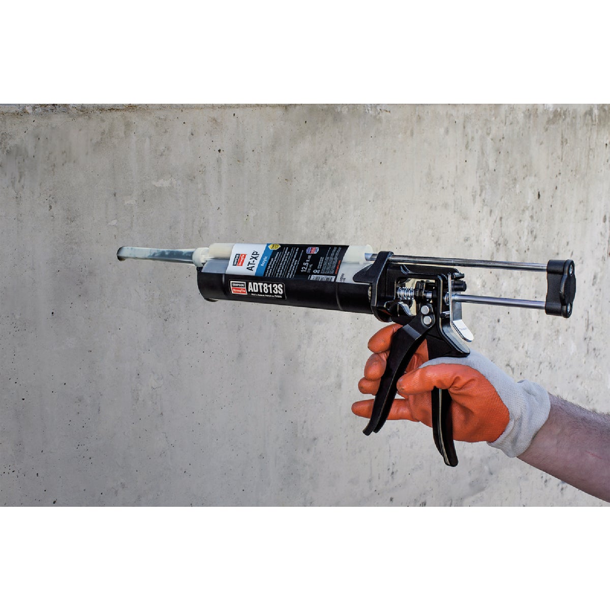 ADT813S Steel Adhesive Dispensing Tool for 12.5 oz. Cartridge Image 2