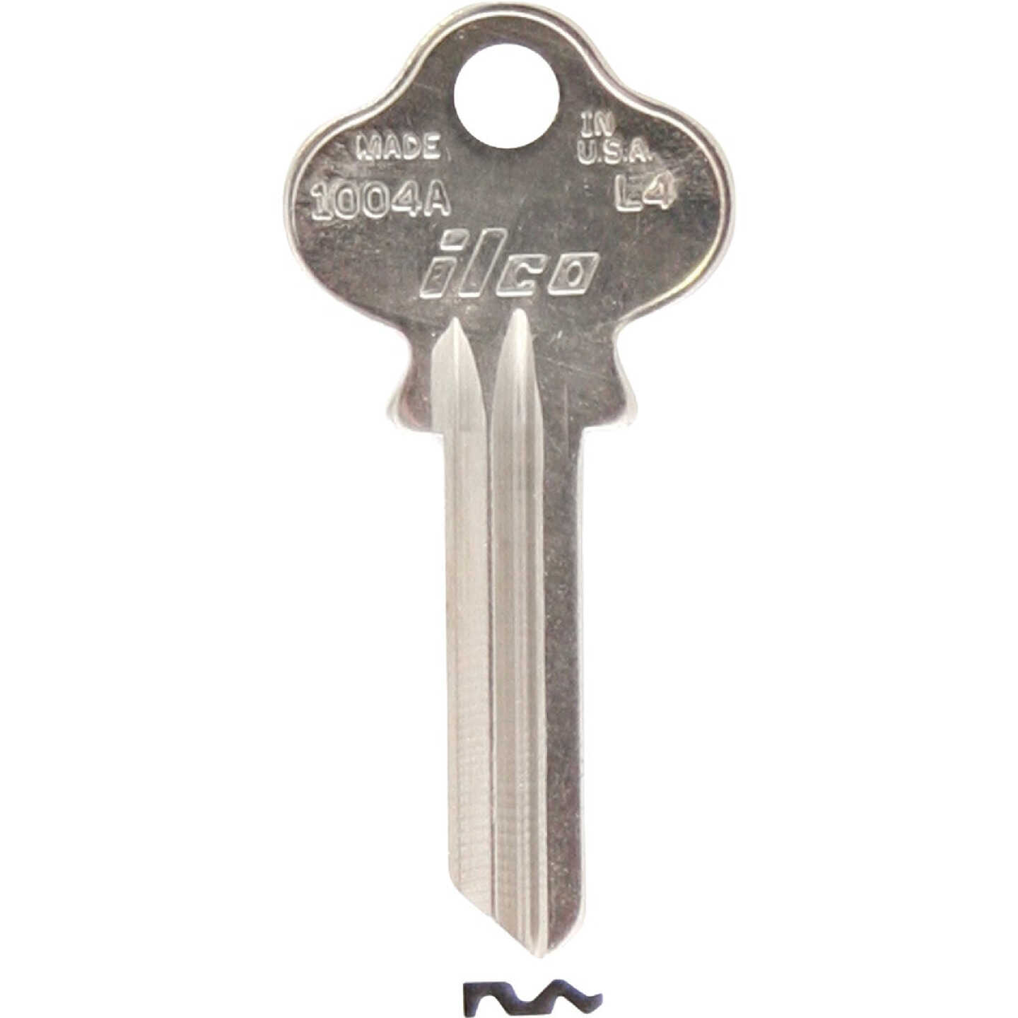 ILCO Lockwood Nickel Plated House Key, L4 / 1004A (10-Pack) Image 1