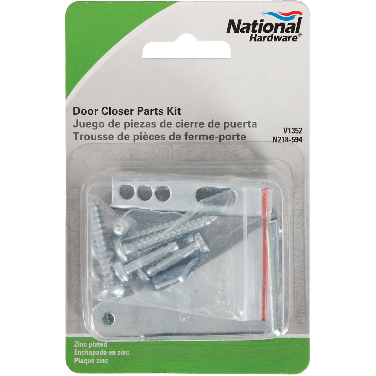 National Hardware Zinc Jamb Bracket Image 2