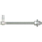 National Hardware 3/4 In. x 10 In. Zinc Bolt Hook Image 2