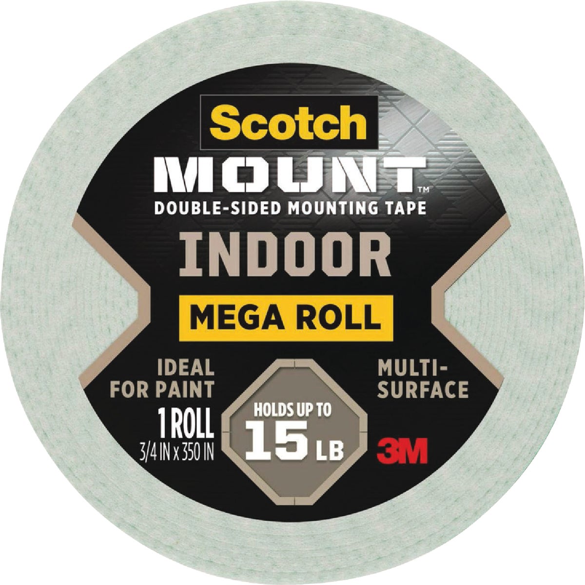 Scotch Mount 3/4 In. x 350 In. Indoor Double-Sided Mounting Tape Mega Roll Image 7