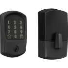 Schlage Encode Greenwich Matte Black Smart WiFi Deadbolt Image 1