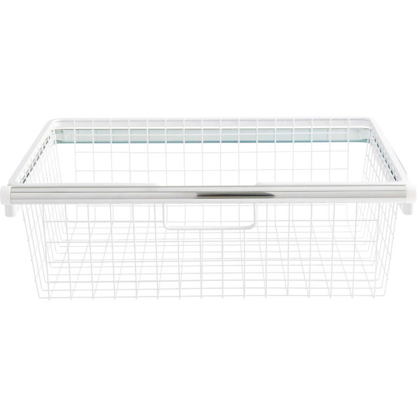 Rubbermaid Configurations White Sliding Basket Image 1