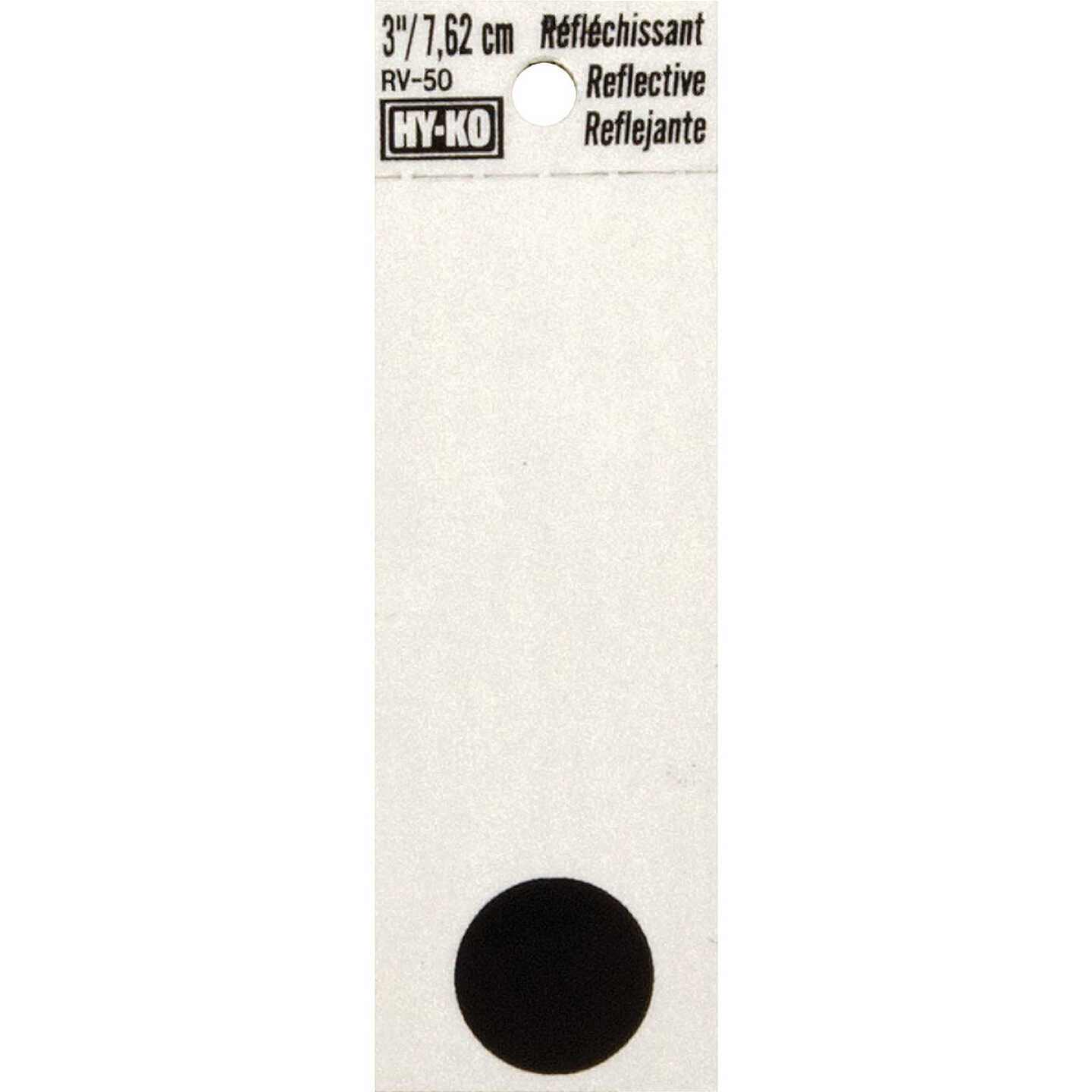Hy-Ko 3 In. Vinyl Adhesive Symbol, Period Image 1