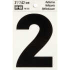 Hy-Ko Vinyl 3 In. Reflective Adhesive Number Two Image 1