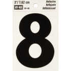 Hy-Ko Vinyl 3 In. Reflective Adhesive Number Eight Image 1