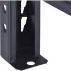 Muscle Rack 77 In. W. x 24 In. D. x 72 In. H. 4-Tier Black Steel Welded Rack Image 5