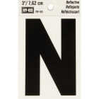 Hy-Ko Vinyl 3 In. Reflective Adhesive Letter, N Image 1