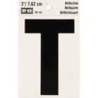 Hy-Ko Vinyl 3 In. Reflective Adhesive Letter, T Image 1