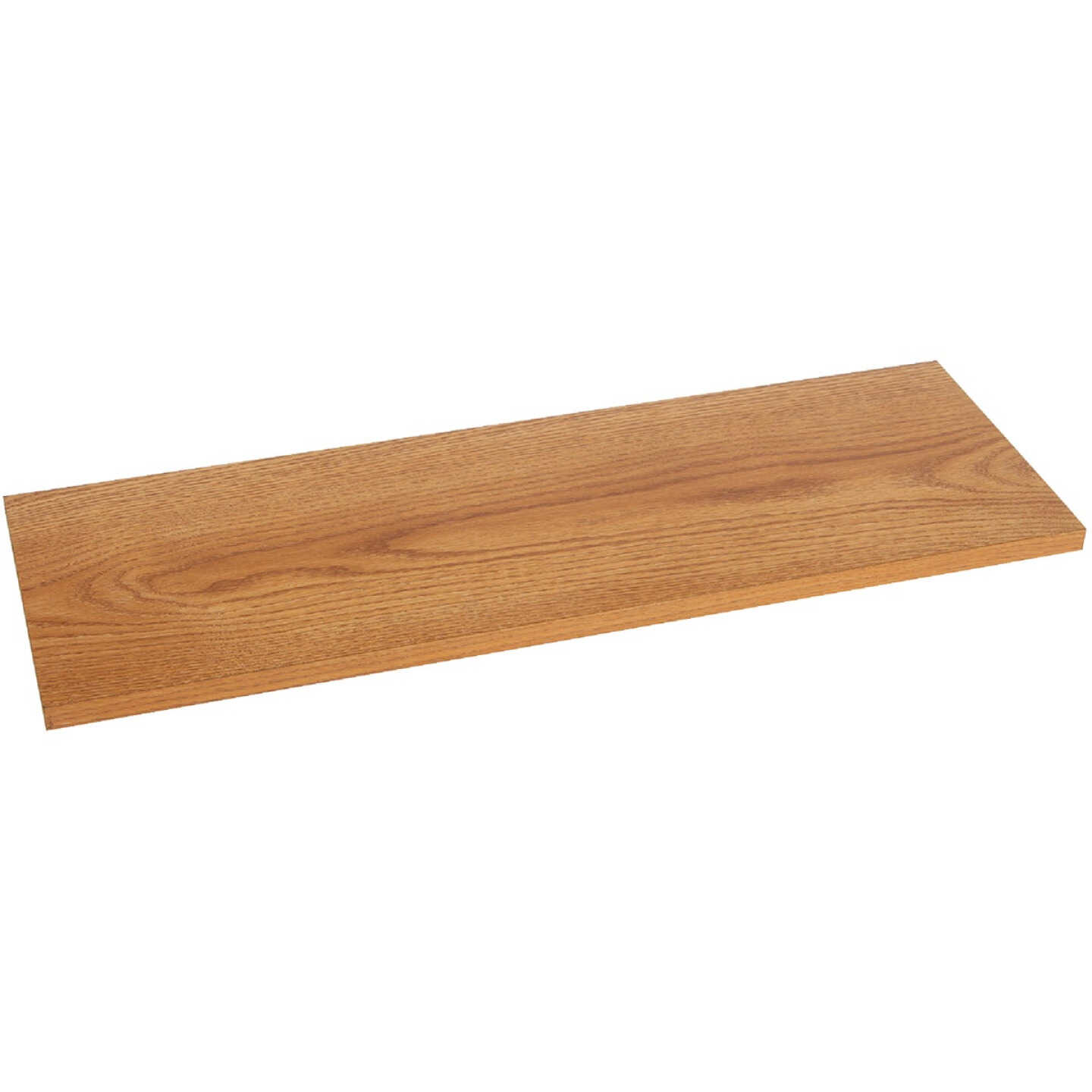 Knape & Vogt 8 In. x 36 In. Oak All-Purpose Shelf Image 1