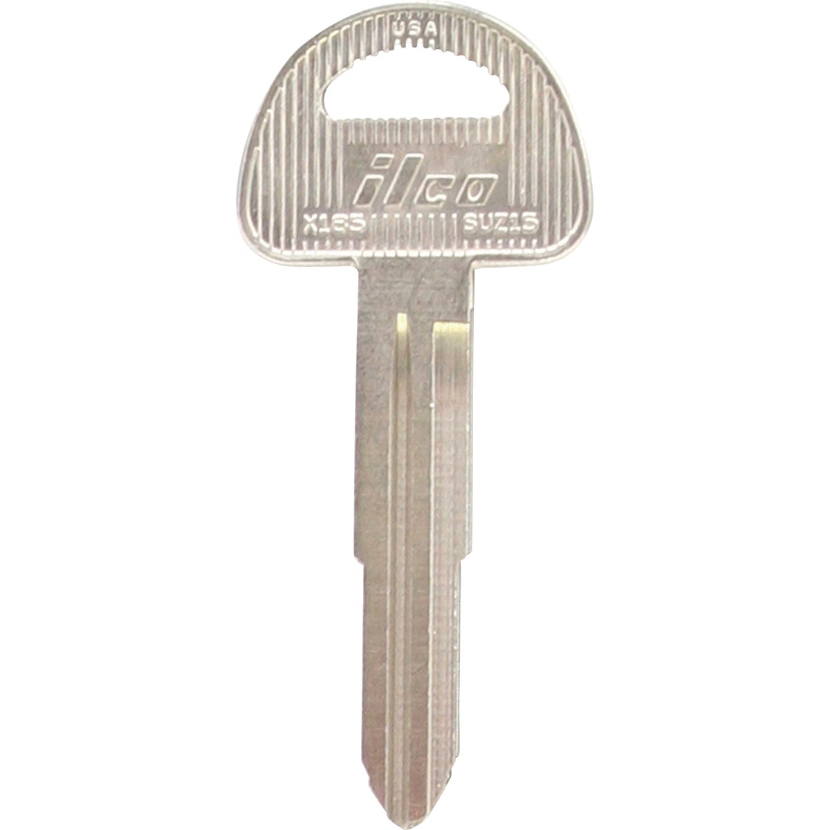 ILCO Suzuki Nickel Plated Automotive Key, SUZ15 / X185 (10-Pack)