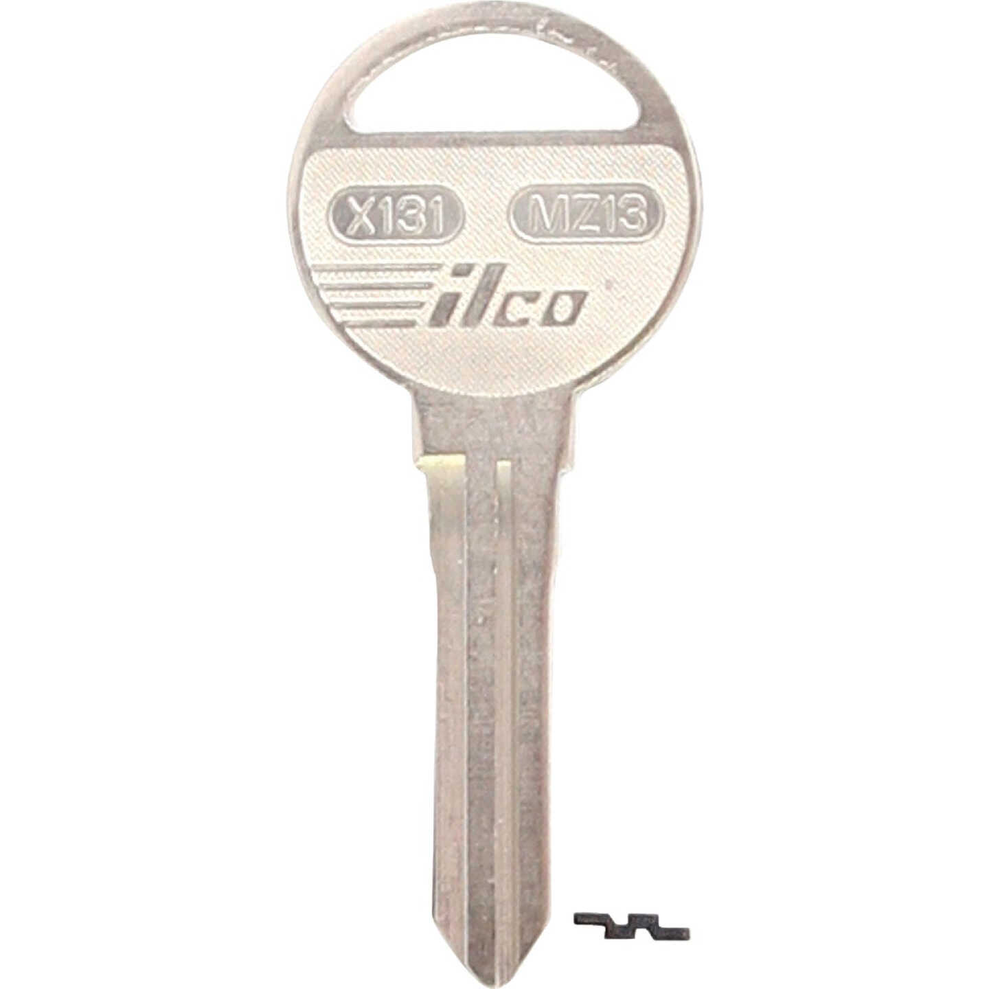ILCO Mazda Nickel Plated Automotive Key, MZ13 / X131 (10-Pack) Image 1