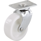 Do it 1-1/4 In. Light-Duty Plastic Swivel Plate Caster (4-Pack) Image 1