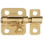 National Hardware 2 In. Solid Brass Door Barrel Bolt Image 1