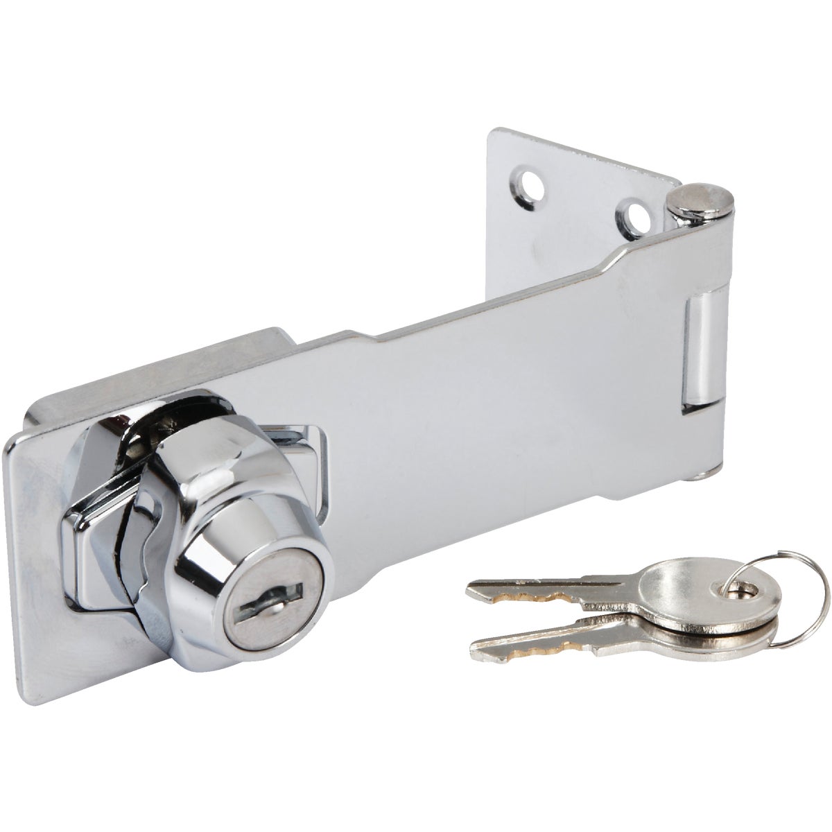 National Hardware 4-1/2 In. Keyed Alike Hasp Lock Image 3