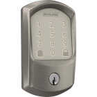 Schlage Encode Greenwich Satin Nickel Smart WiFi Deadbolt Image 4