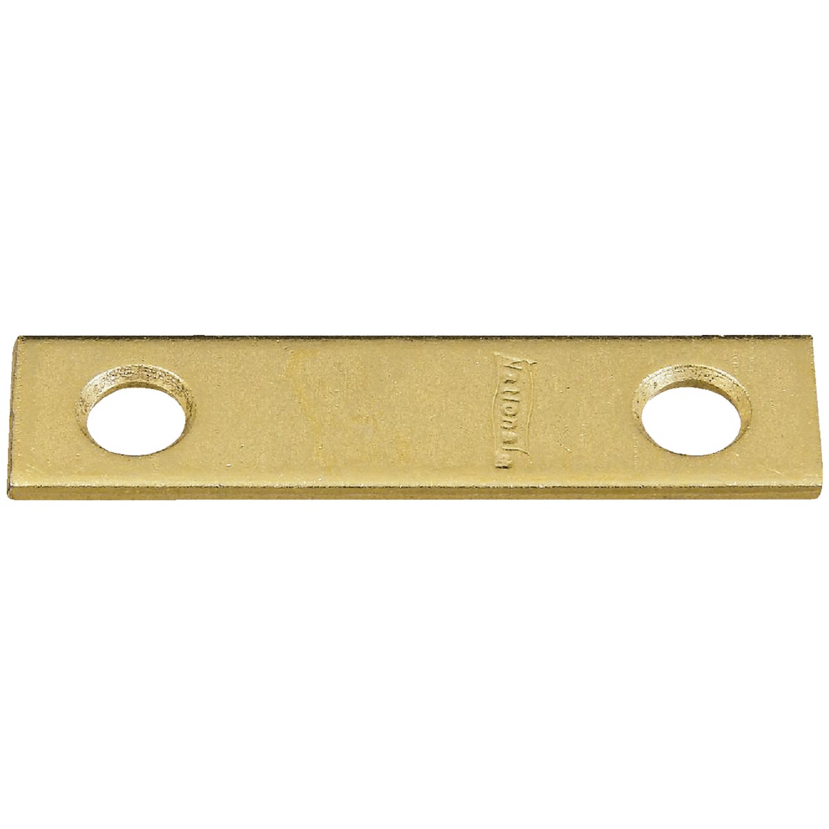 National Hardware 2 In. x 1/2 In. Brass Steel Mending Brace (4-Count)